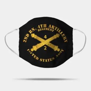 2nd Bn 4th Field Artillery Regt - w Arty Branch - Mask