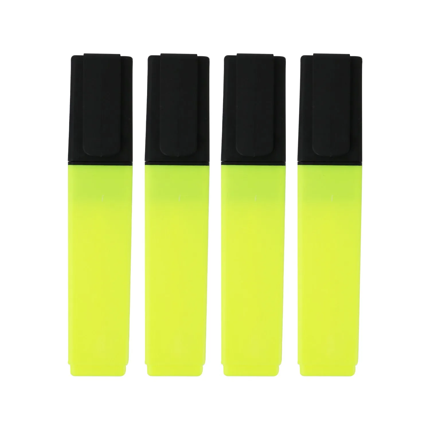 4 Pack of Yellow Highlighters - Bulk School Supplies Wholesale Case of 48 Packs of Highlighters