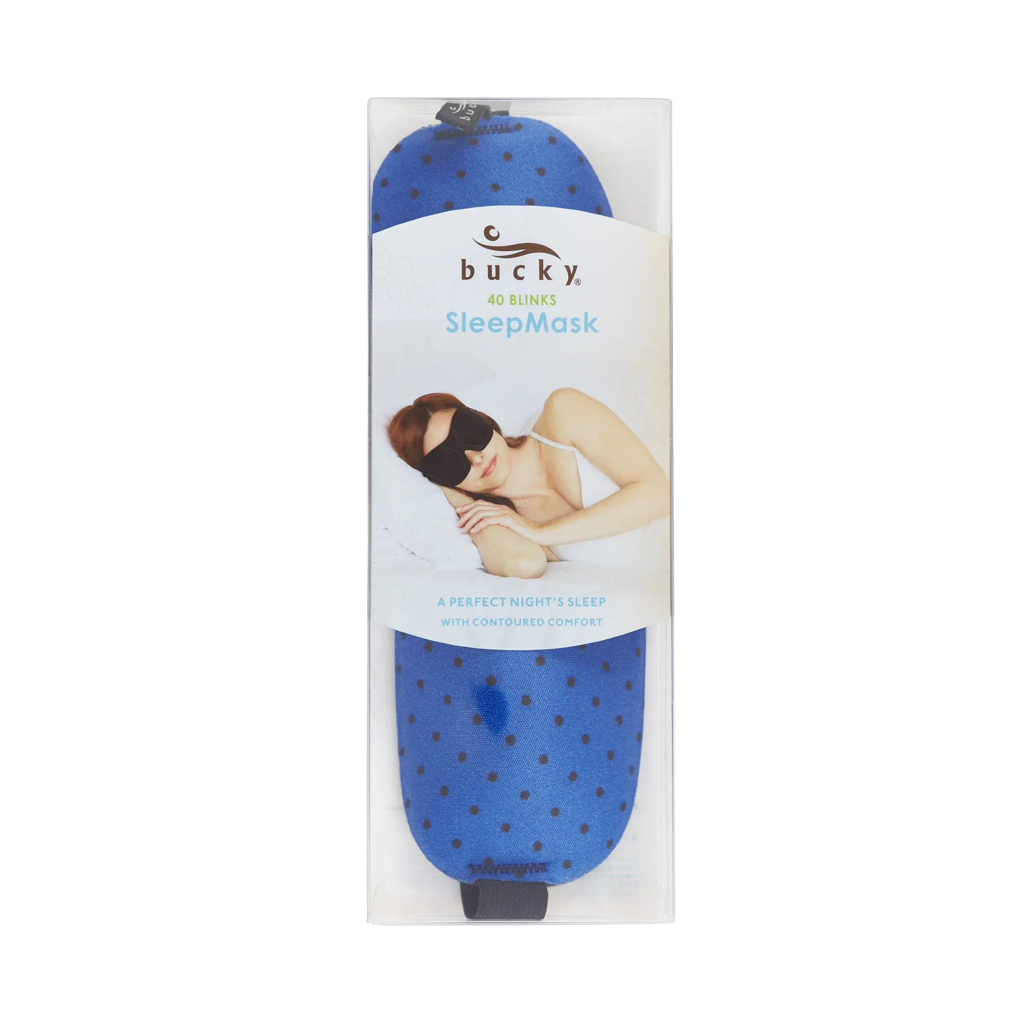 40 Blinks Sleep Mask - PNW Black Dots