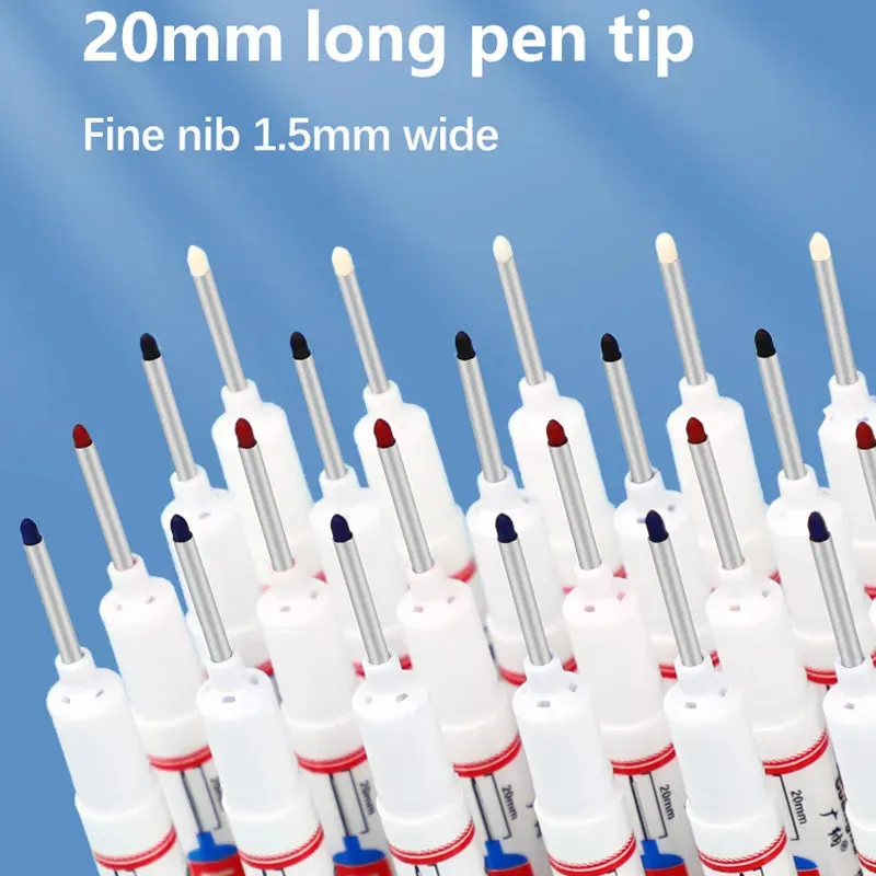 8 Pieces Perforating Nib Markers for Metal Wood