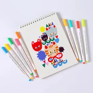 Acrylic Pastel Marker Pens 12 24 36 Colours Graffiti Glass Ceramic Wood Wet Art