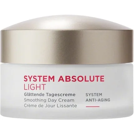 Annemarie Borlind System Absolute Smoothing Day Cream Light 50 ml - Activates the production of collagen and elastin - An ideal makeup base with a light creamy texture Annemarie Borlind