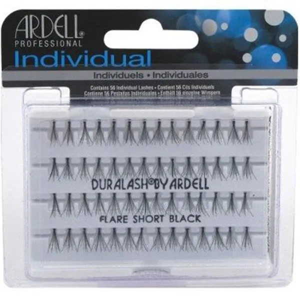 ARDELL - Individuals Duralash Flare Short Black - 1 Set