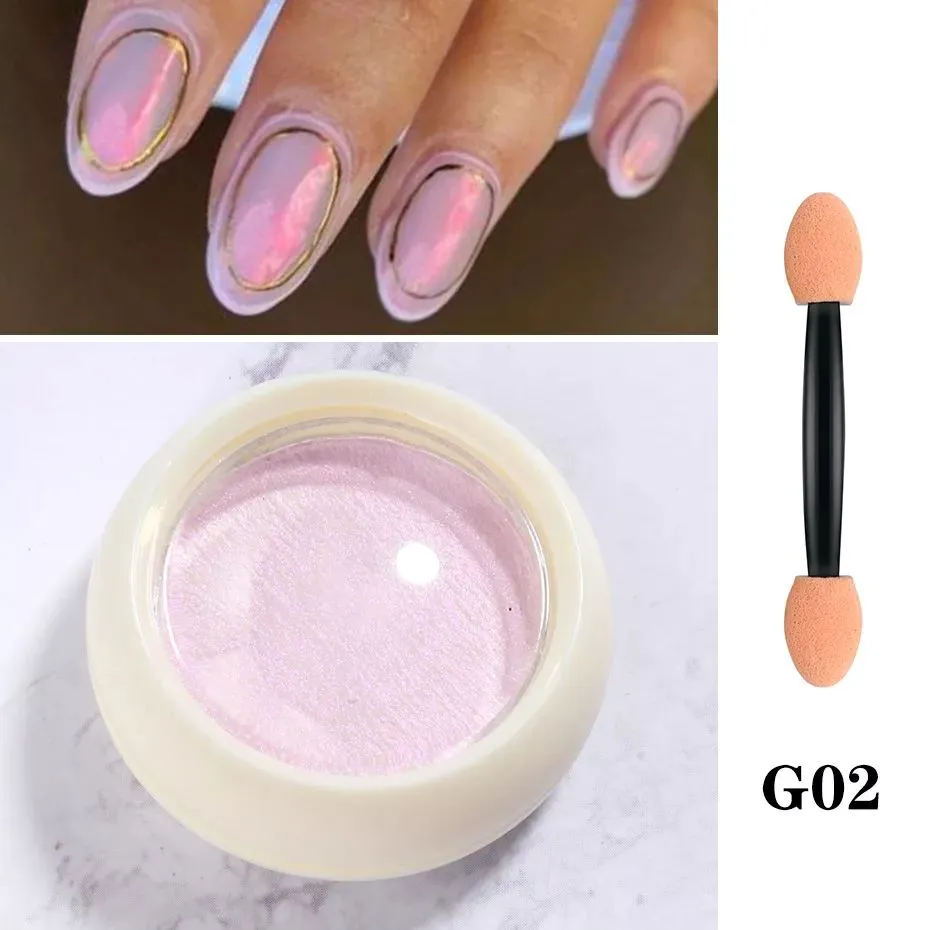 Aurora Mermaid Chameleon Chrome Pigment
