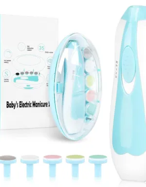 Baby Nail Clippers with Light Baby Nail File Grinder Set Safe Nail Trimmer Kit