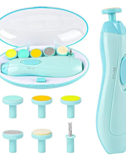 Baby Nail Clippers with Light Baby Nail File Grinder Set Safe Nail Trimmer Kit