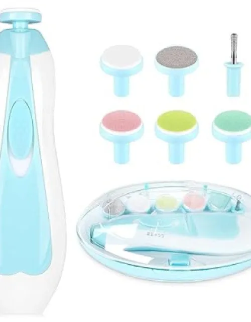 Baby Nail Clippers with Light Baby Nail File Grinder Set Safe Nail Trimmer Kit