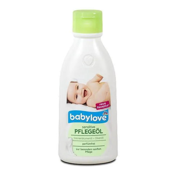 Babylove sensitive Baby nursing Oil for extra sensitive baby skin