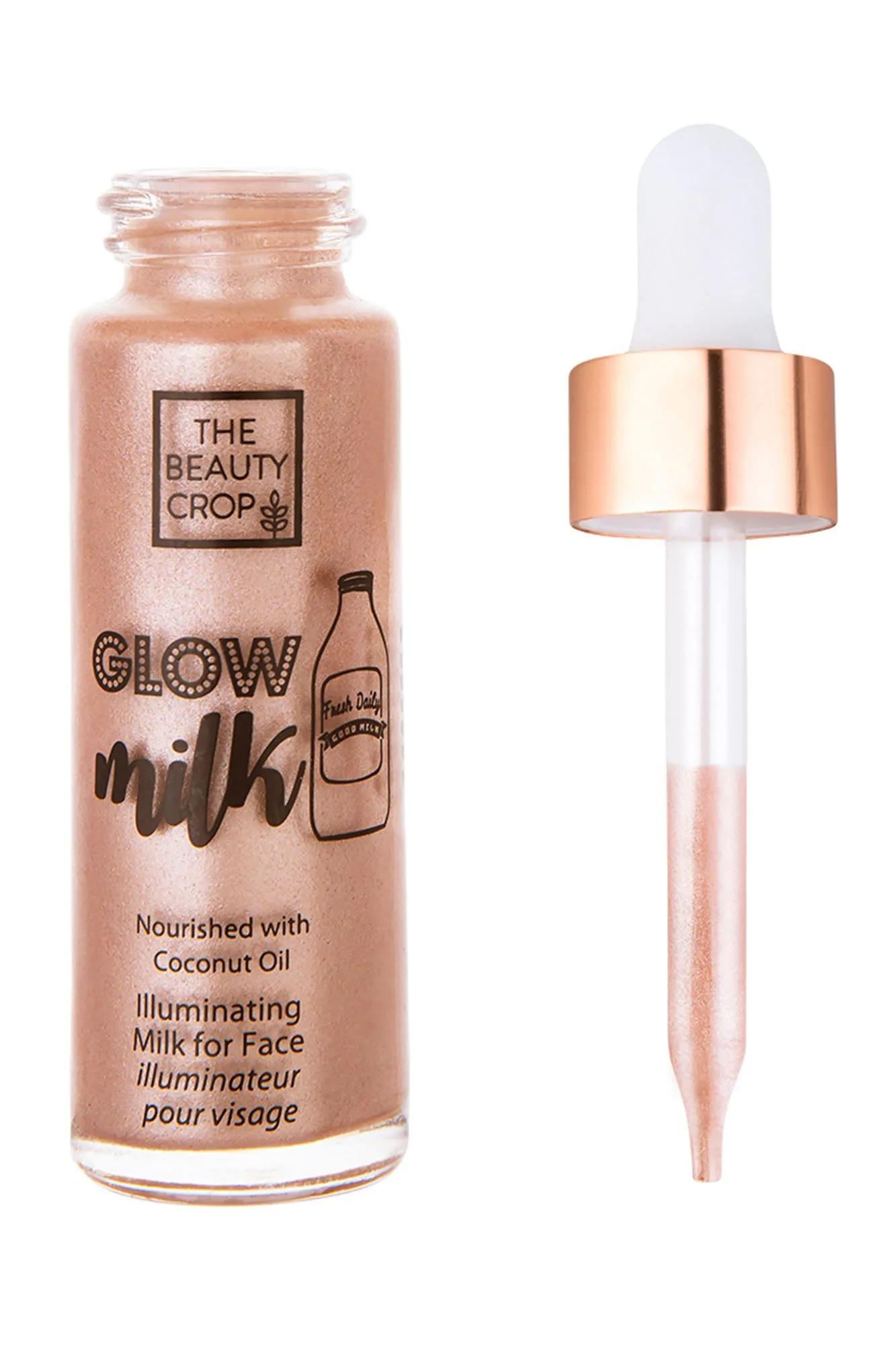 Beauty Crop Glow Milk Dropper Liquid Highlighter Blind Date