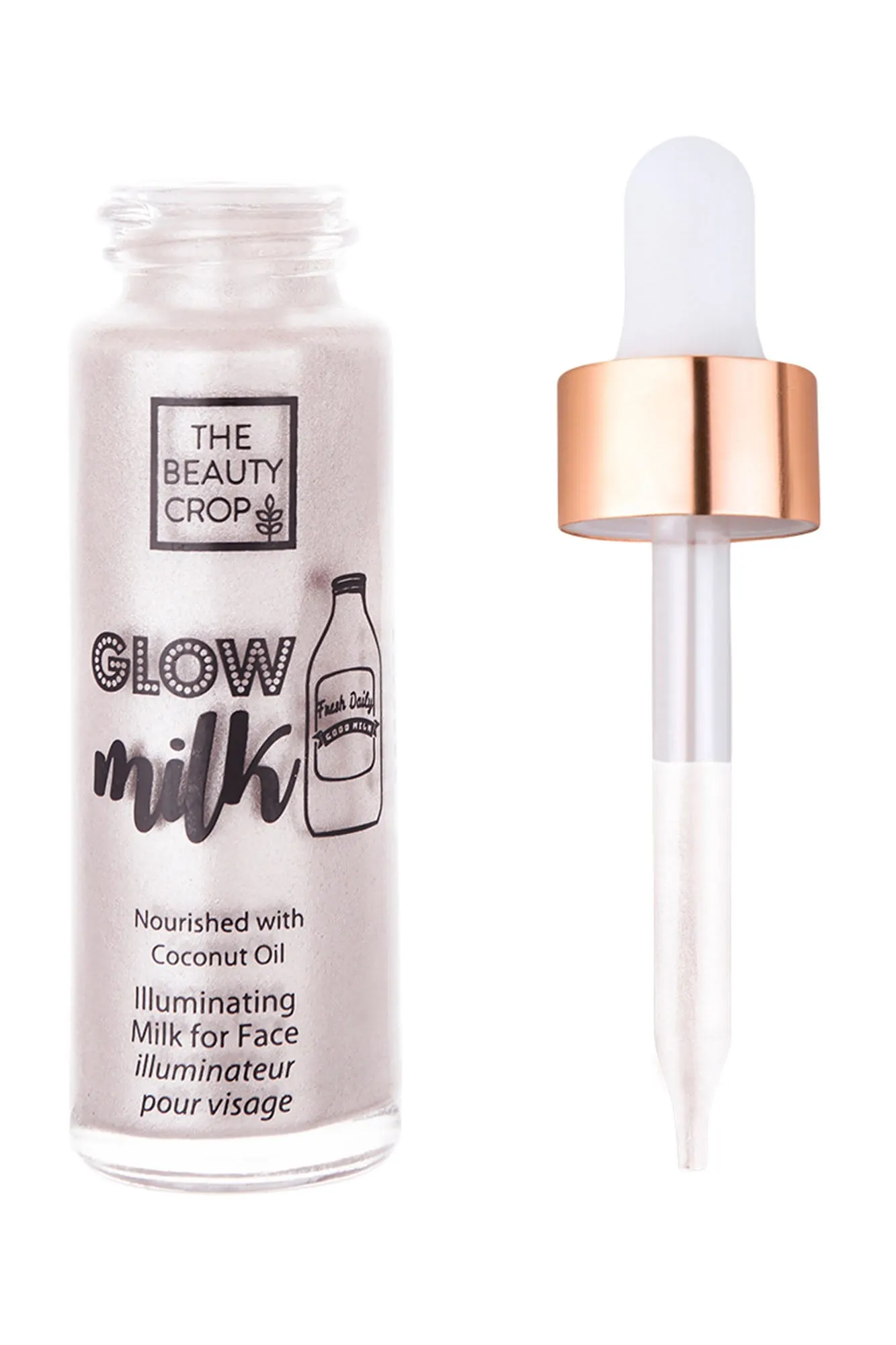 Beauty Crop Glow Milk Dropper Liquid Highlighter Drop Me A Lime