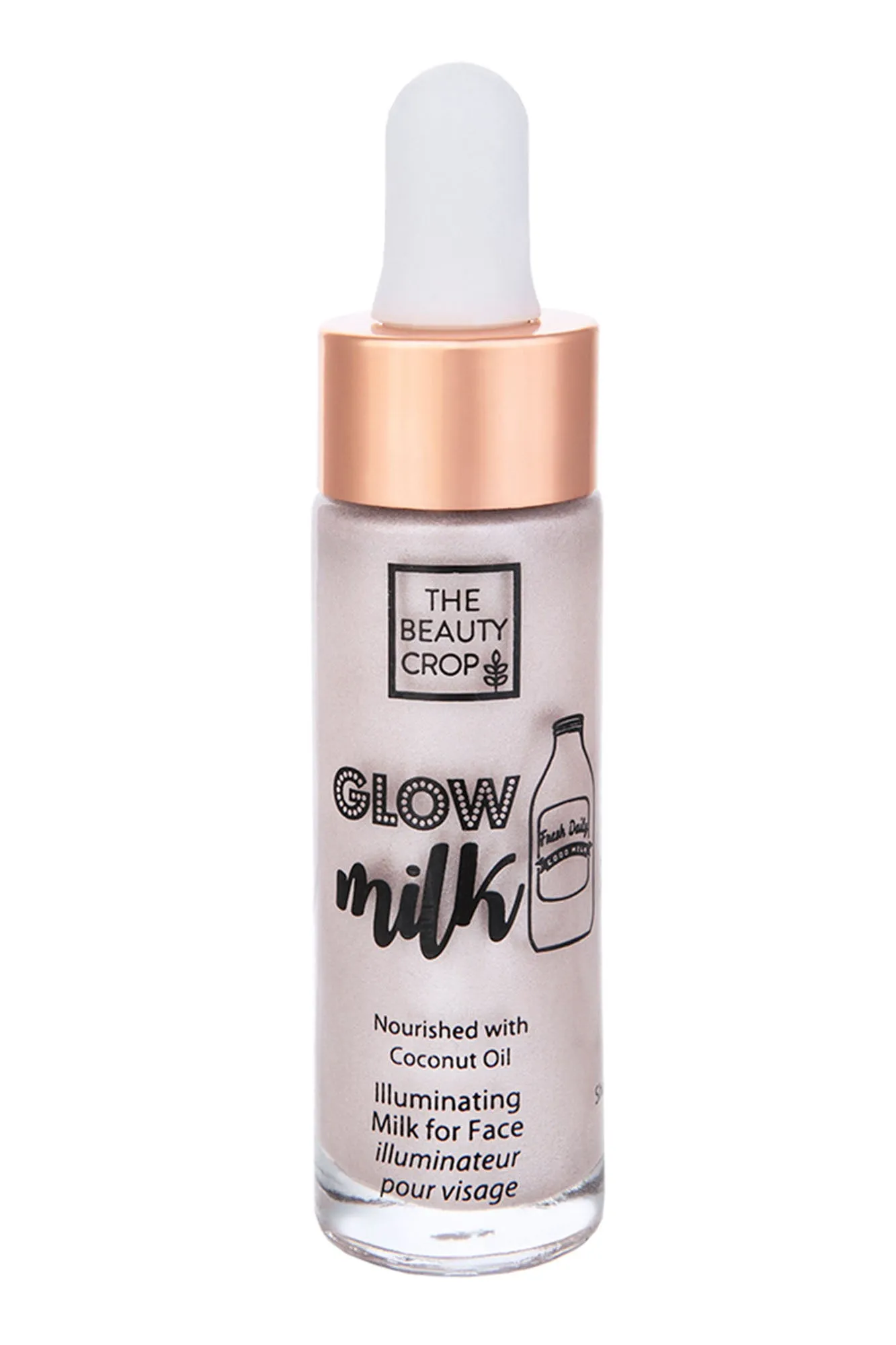 Beauty Crop Glow Milk Dropper Liquid Highlighter Drop Me A Lime