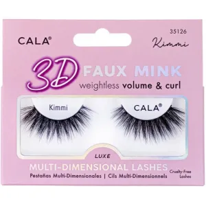 Cala 3D Faux Mink Lashes: Kimmi