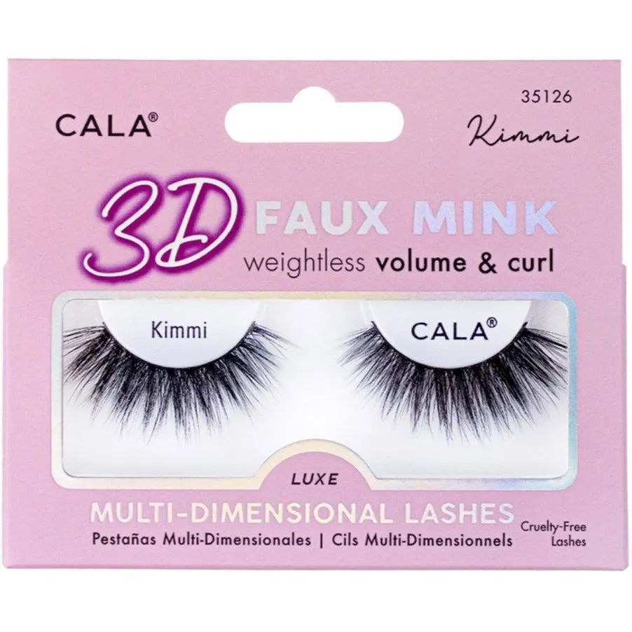 Cala 3D Faux Mink Lashes: Kimmi