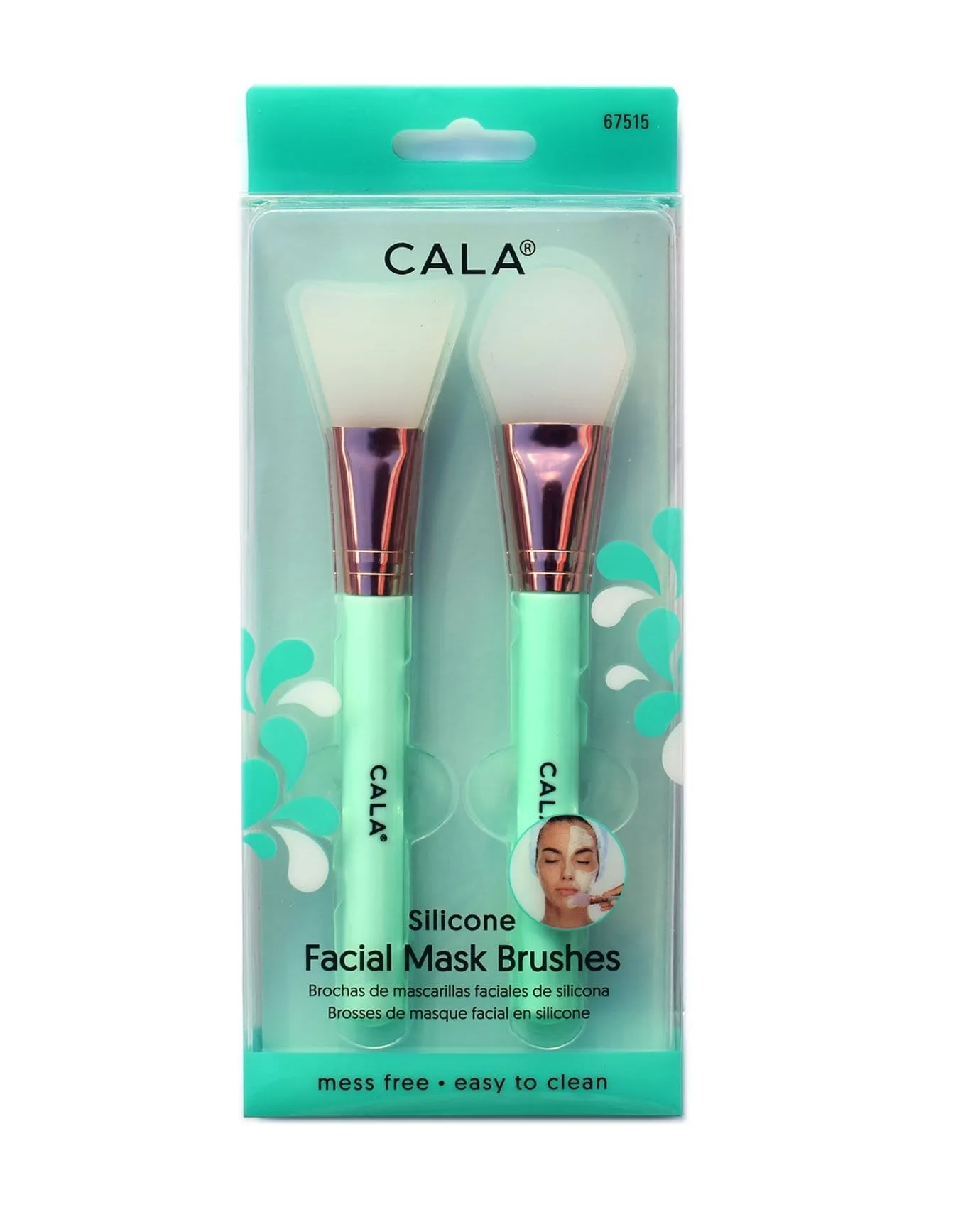 Cala Silicone Facial Mask Brush