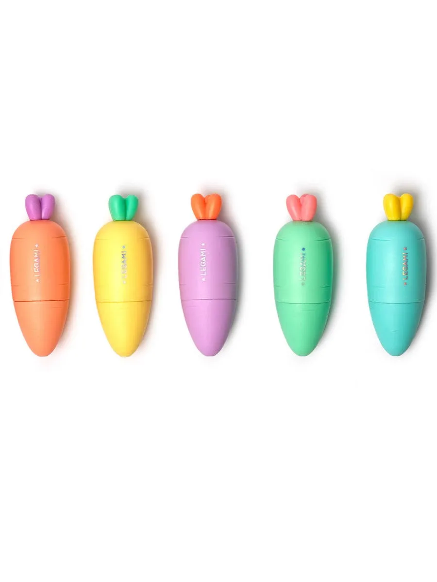 carrate highlighters - 6 Mini Highlighters