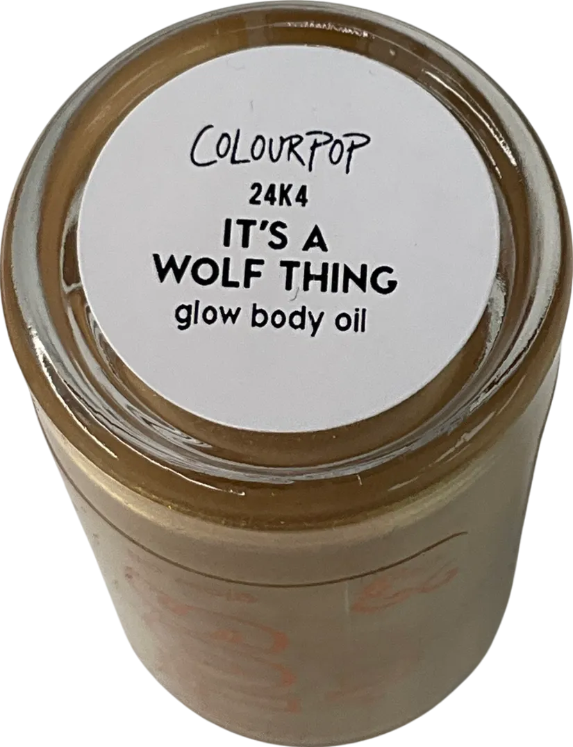 colourpop Glow Oil Its A Wolf Thing 26ml