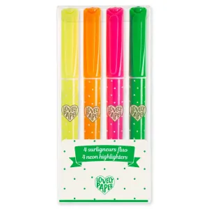 Djeco 4 Neon Highlighters