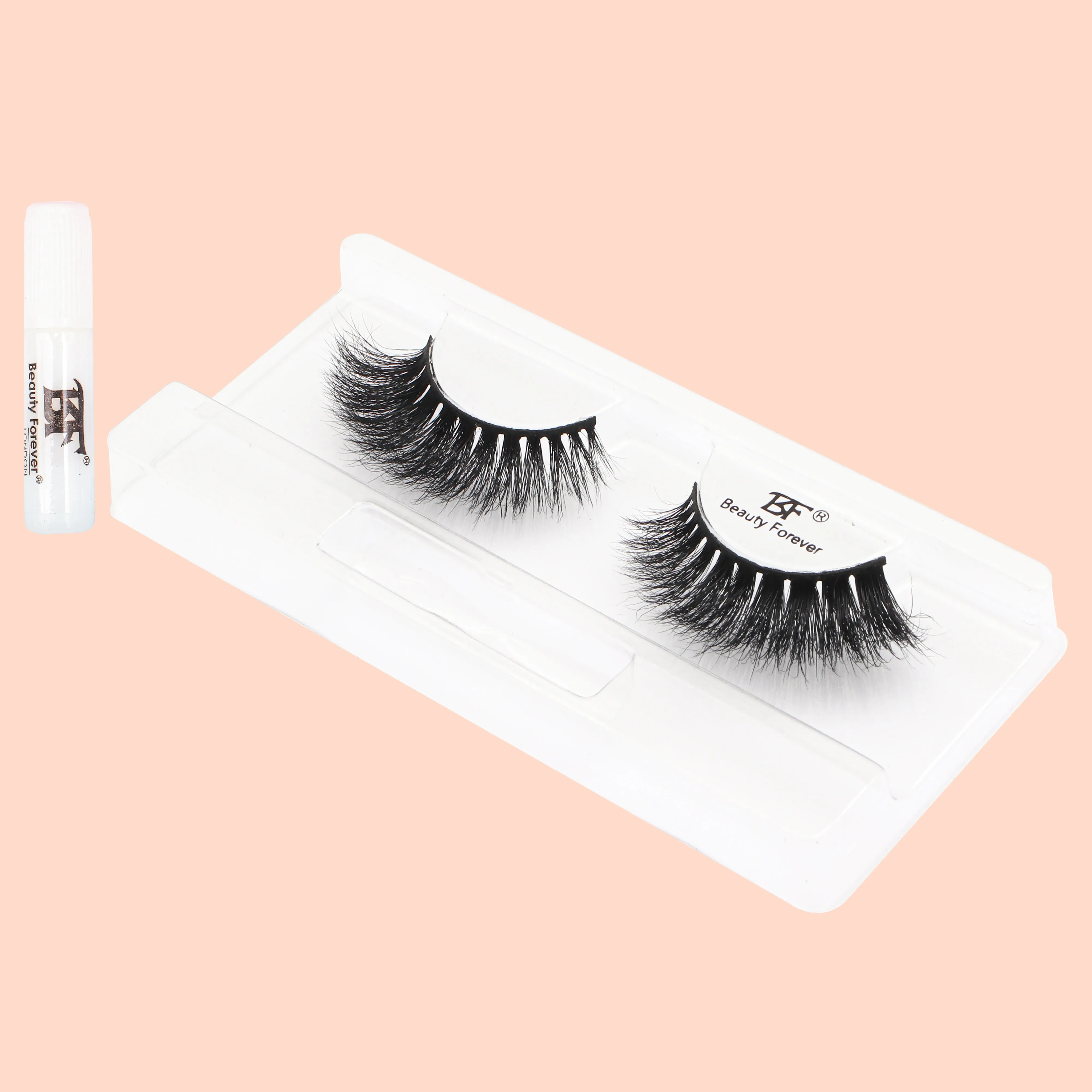 Faux Mink 3D Eyelashes Louise No. 113(Textured and intense outerly)