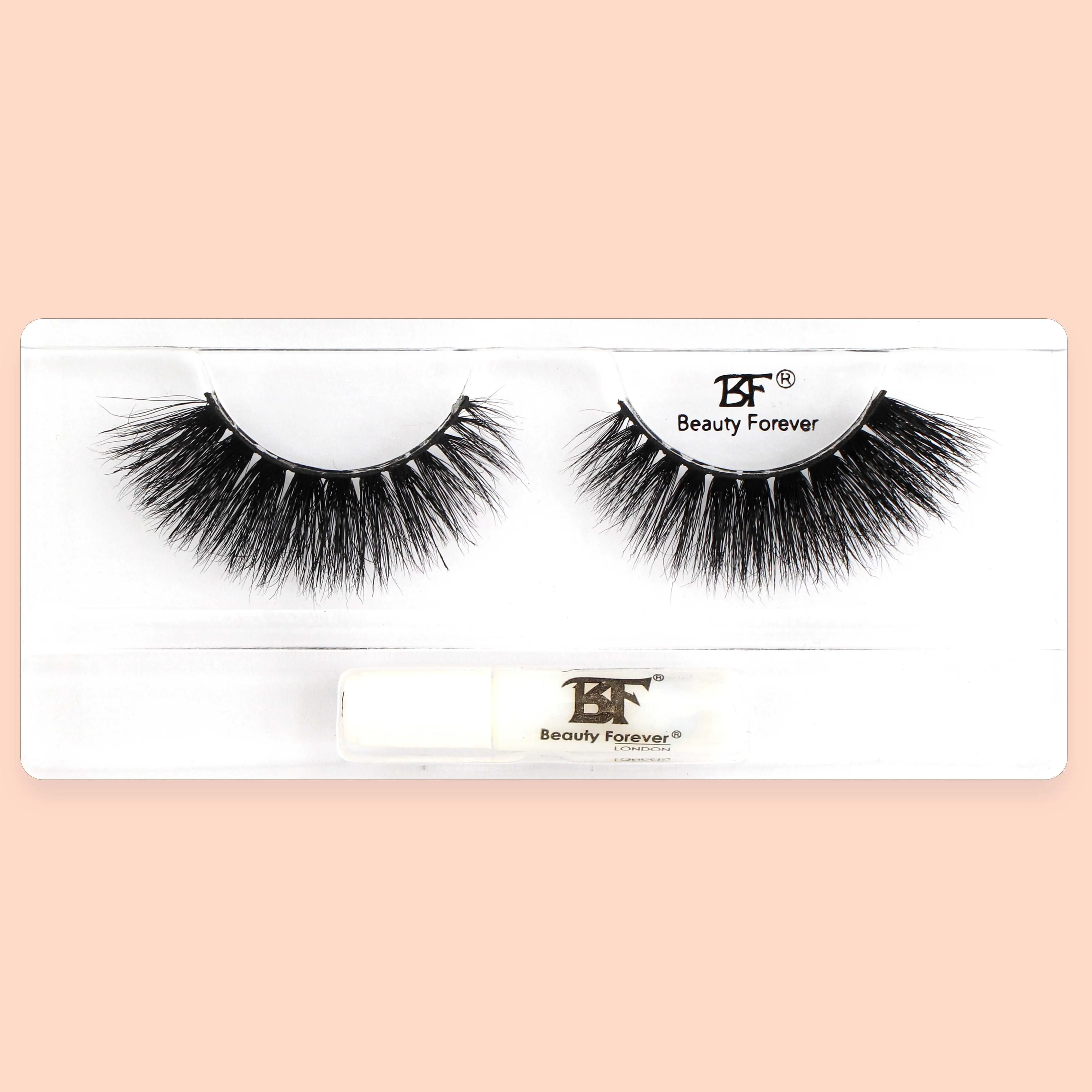 Faux Mink 3D Eyelashes Louise No. 113(Textured and intense outerly)