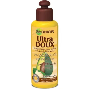 Garnier Ultra Doux Nourishing Blend Of Avocado Oil & Shea Butter To Nourish And Soften Even The Driest, And Frizziest Hair! Leave In Cream 200Ml 200ML