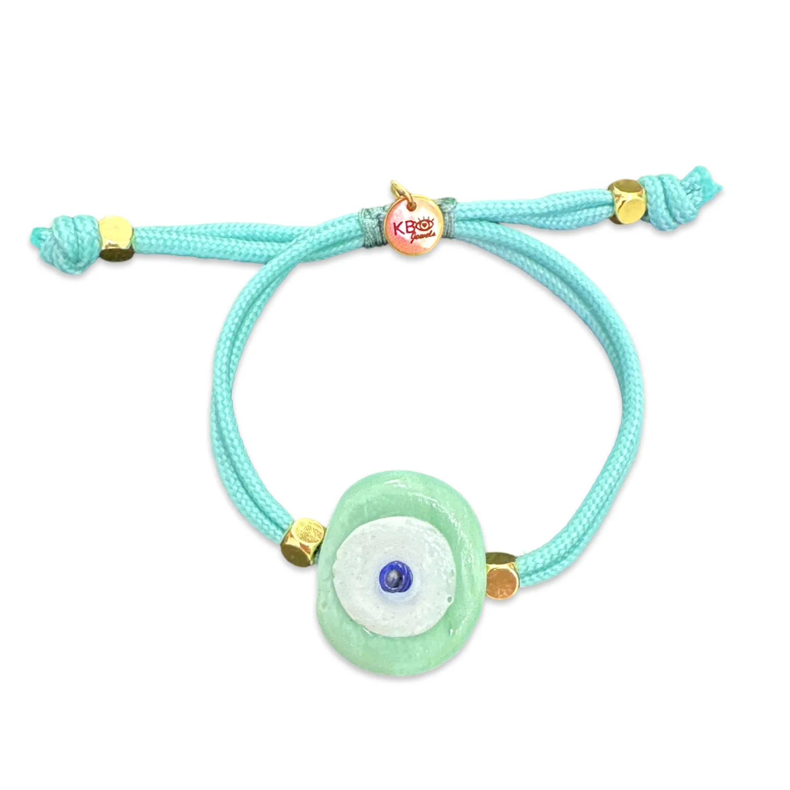 Greek eye bracelet turquoise big