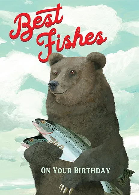 Grizzly Bear Card