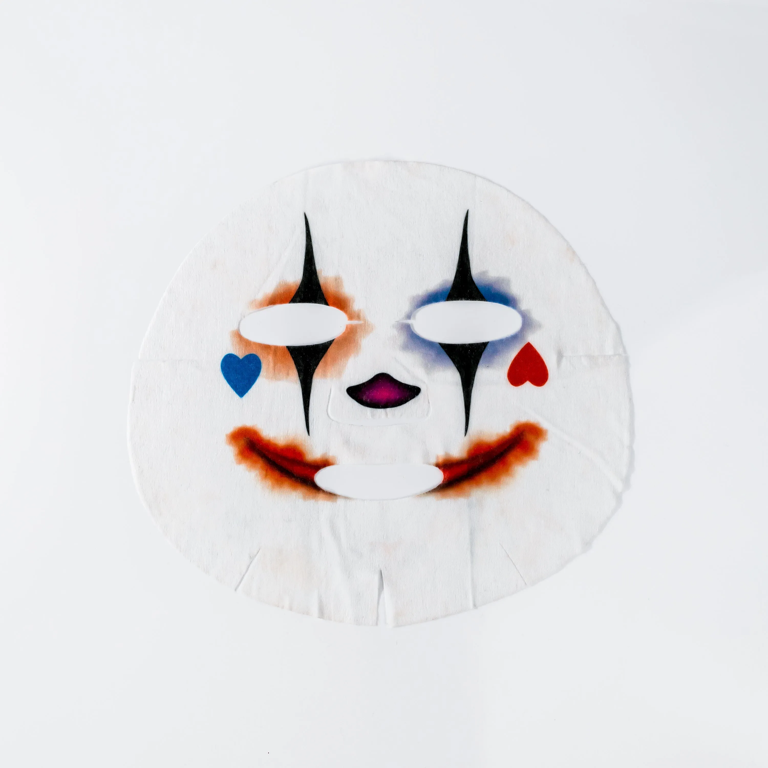 Halloween Clown Character Facial Sheet Mask