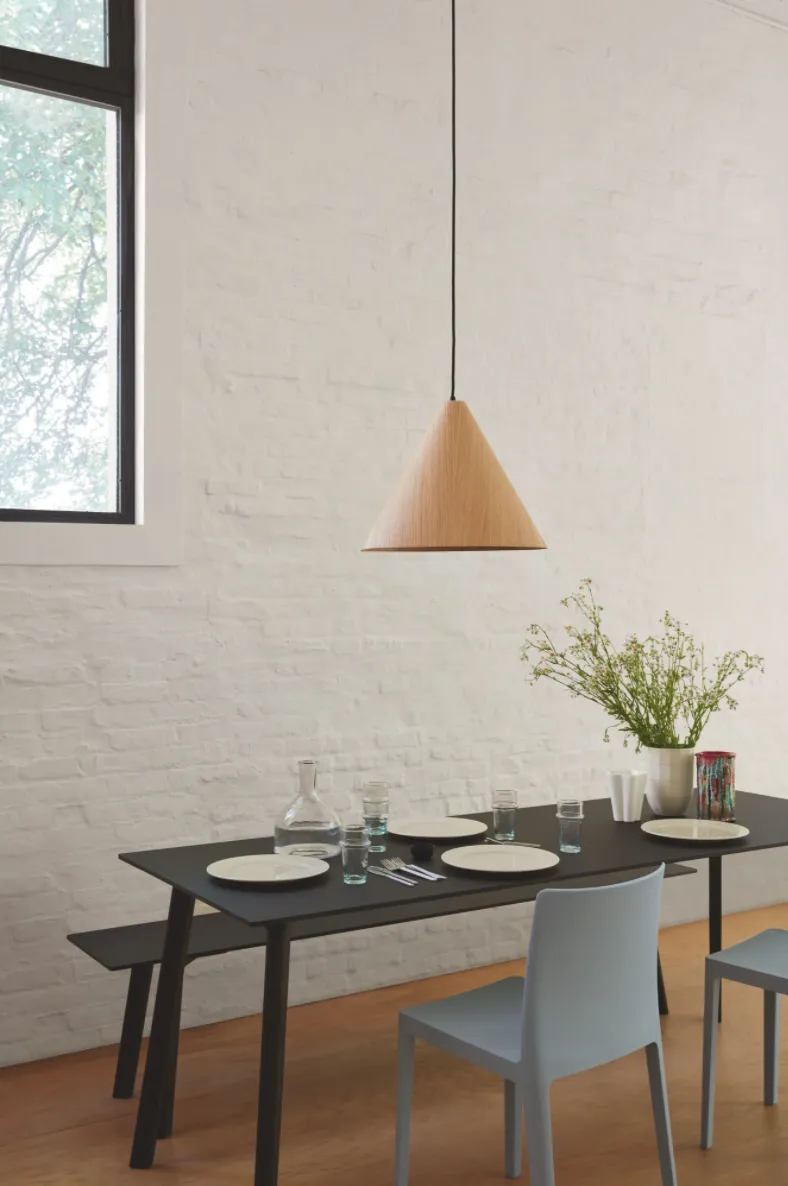 HAY | Johan van Hengel 30 Degrees Pendant Natural Oak - Medium Shade