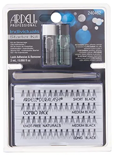 Individuals Starter Kit w/Adhesive, Remover & Tweezers
