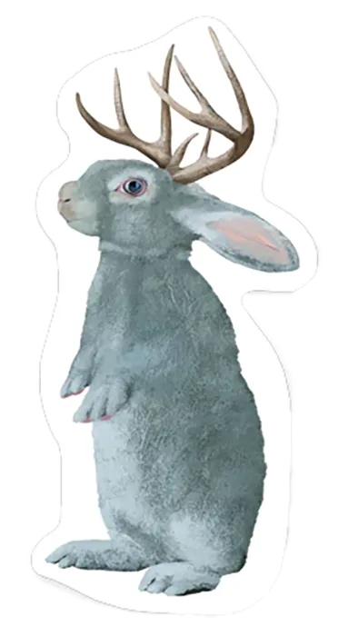 Jackalope Sticker