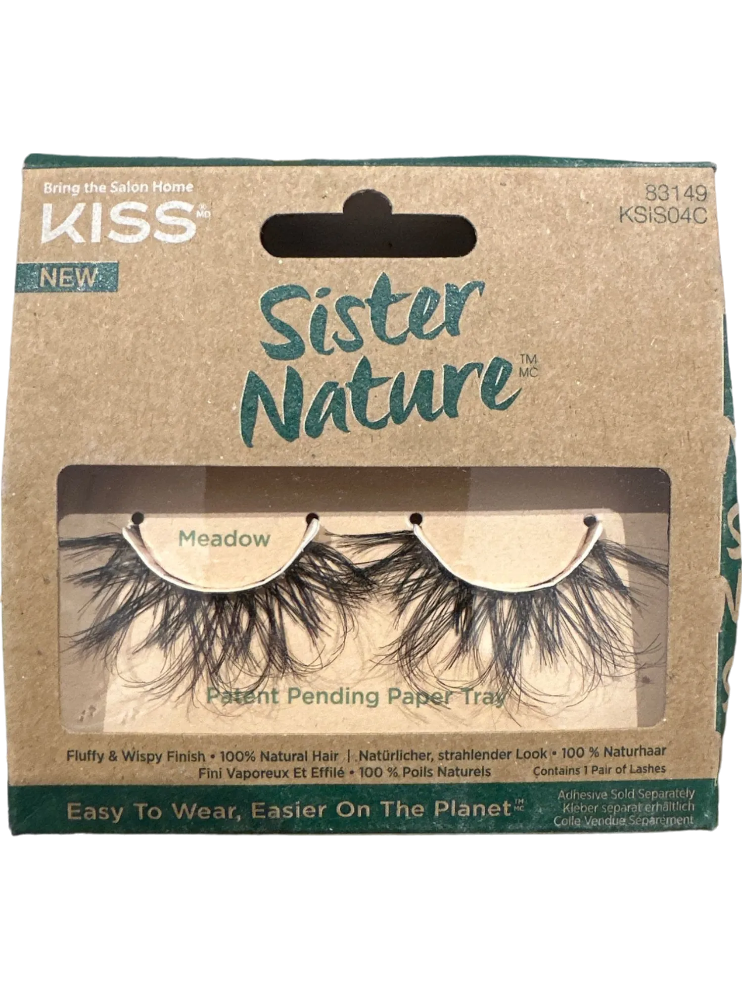 KISS Sister Nature False Eyelashes Meadow 16mm