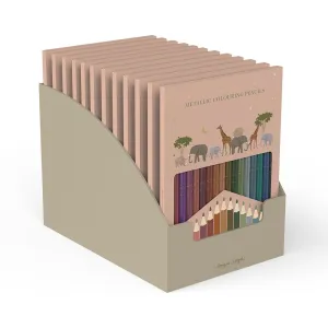 Konges Sljd Metalic Colouring Pencils 12pcs