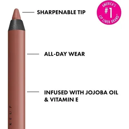 Line Loud Lip Liner Long-lasting matte lip pencil Ambition, Nyx Professional Makeup