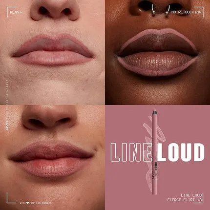 Lip pencil Line Loud Fierce Flirt 13, Nyx Professional Makeup
