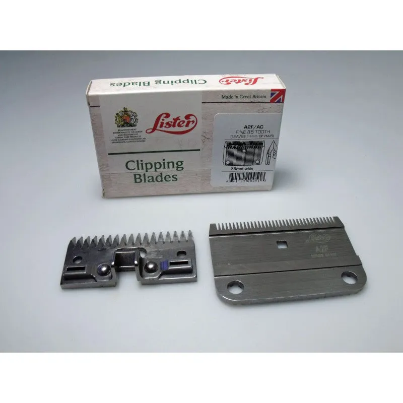Lister Fine Clipper Blade Set