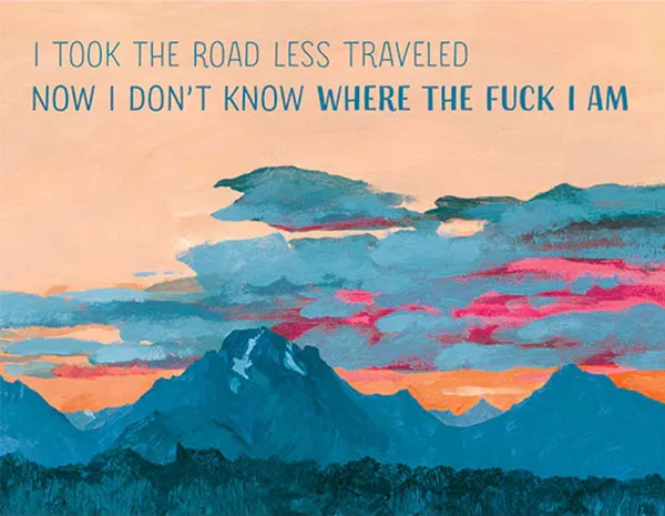Lost in the Mtns Card