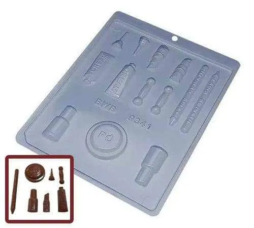 Makeup Kit Chocolate Mold
