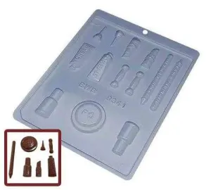 Makeup Kit Chocolate Mold