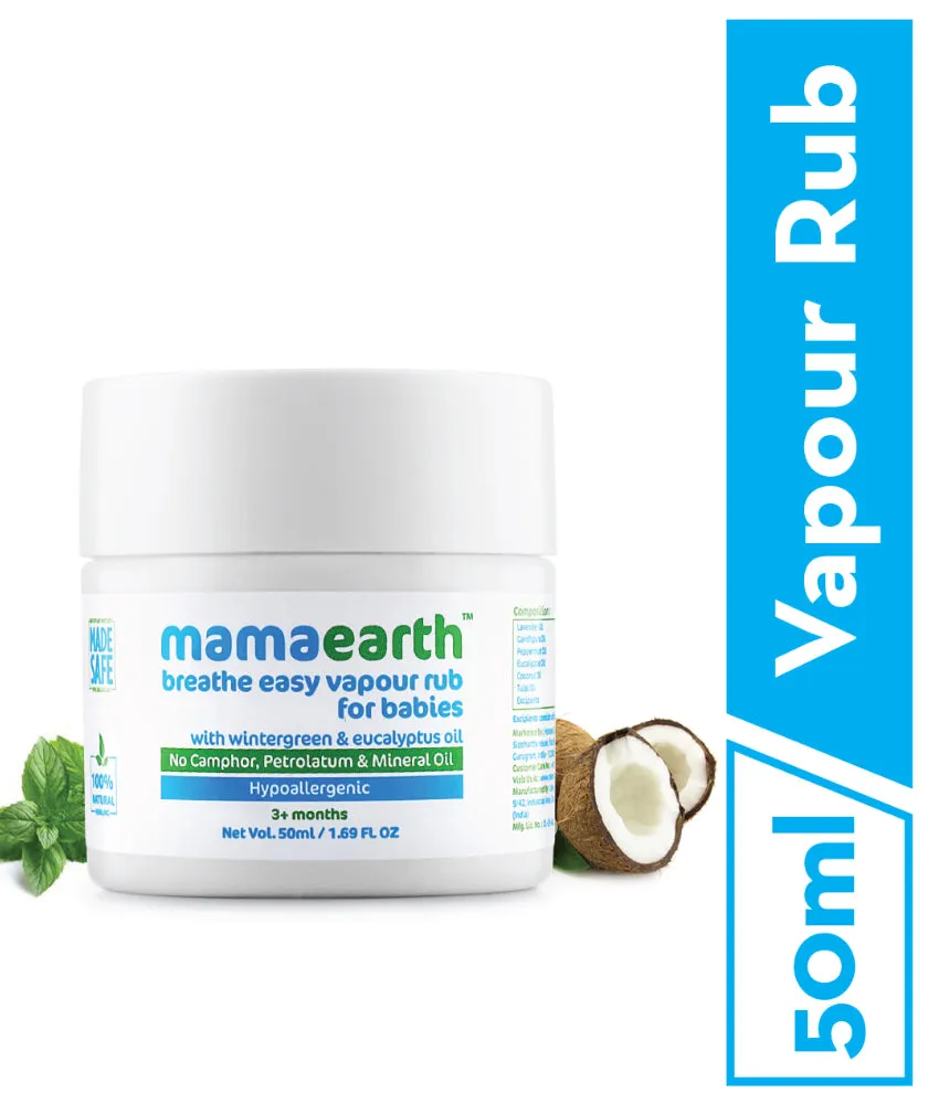 MAMAEARTH Breathe Easy Vapour Rub - 50ml