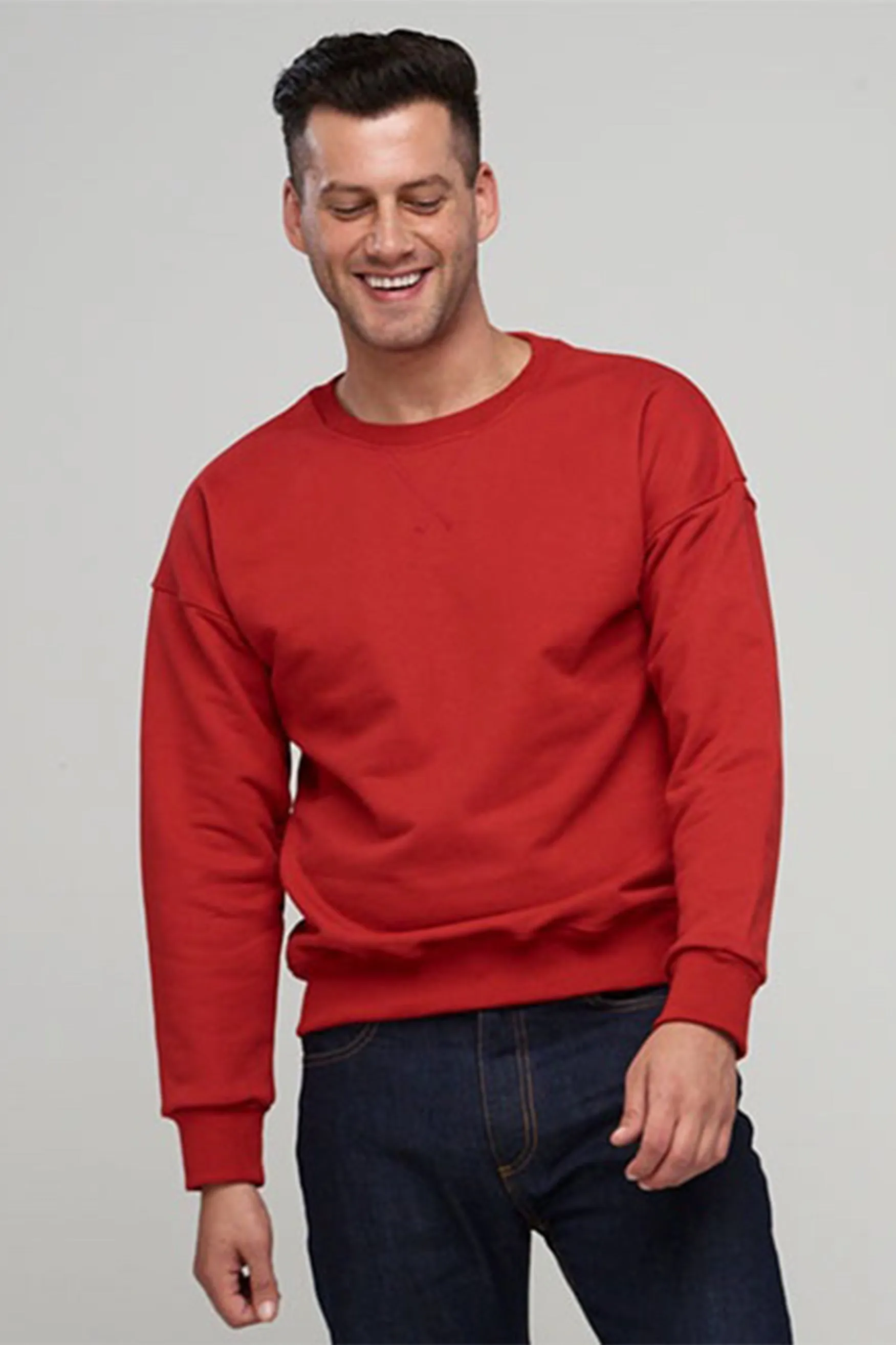 Men's Heritage Sweatshirt Original Fit - Crimson