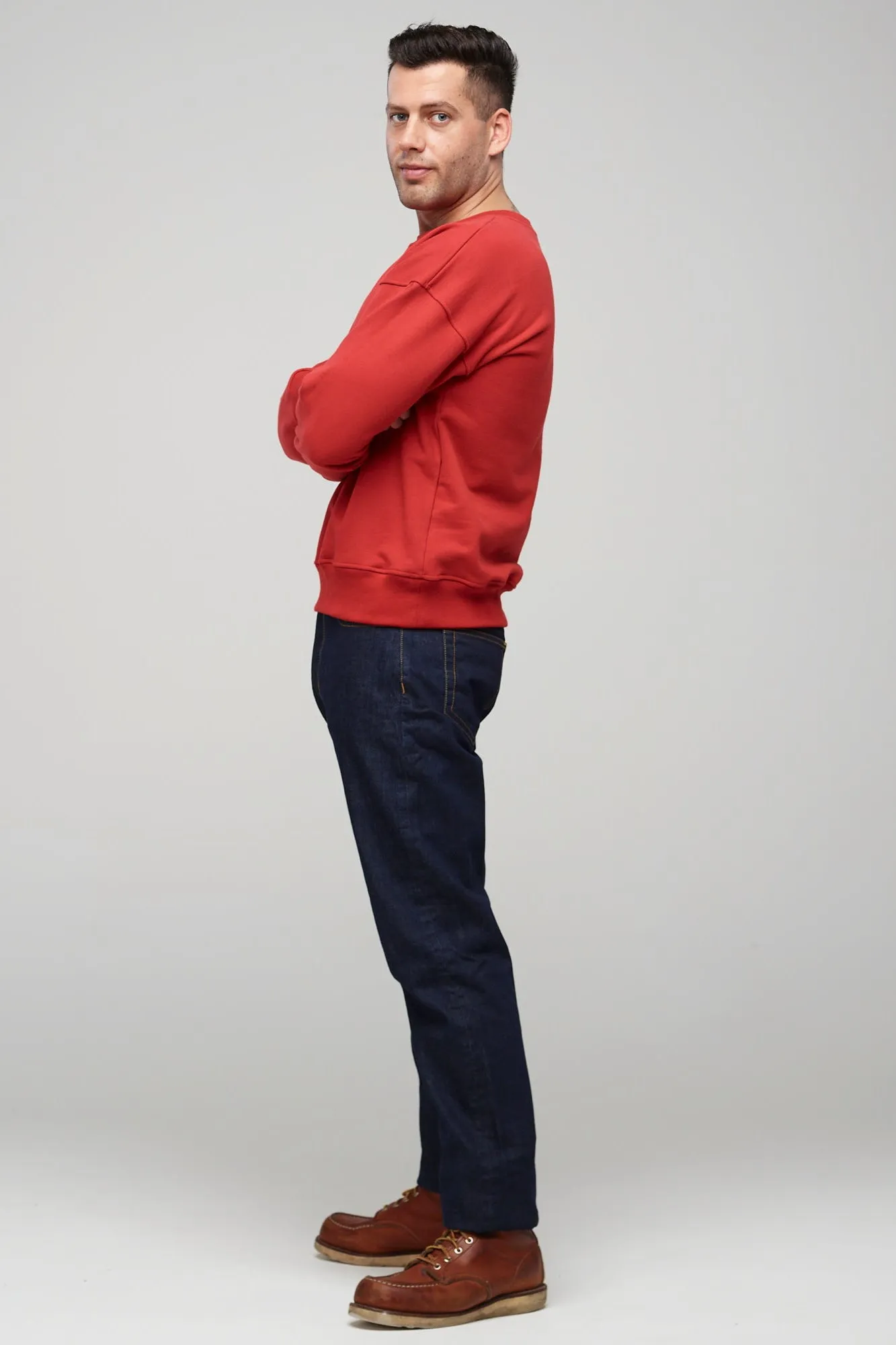 Men's Heritage Sweatshirt Original Fit - Crimson