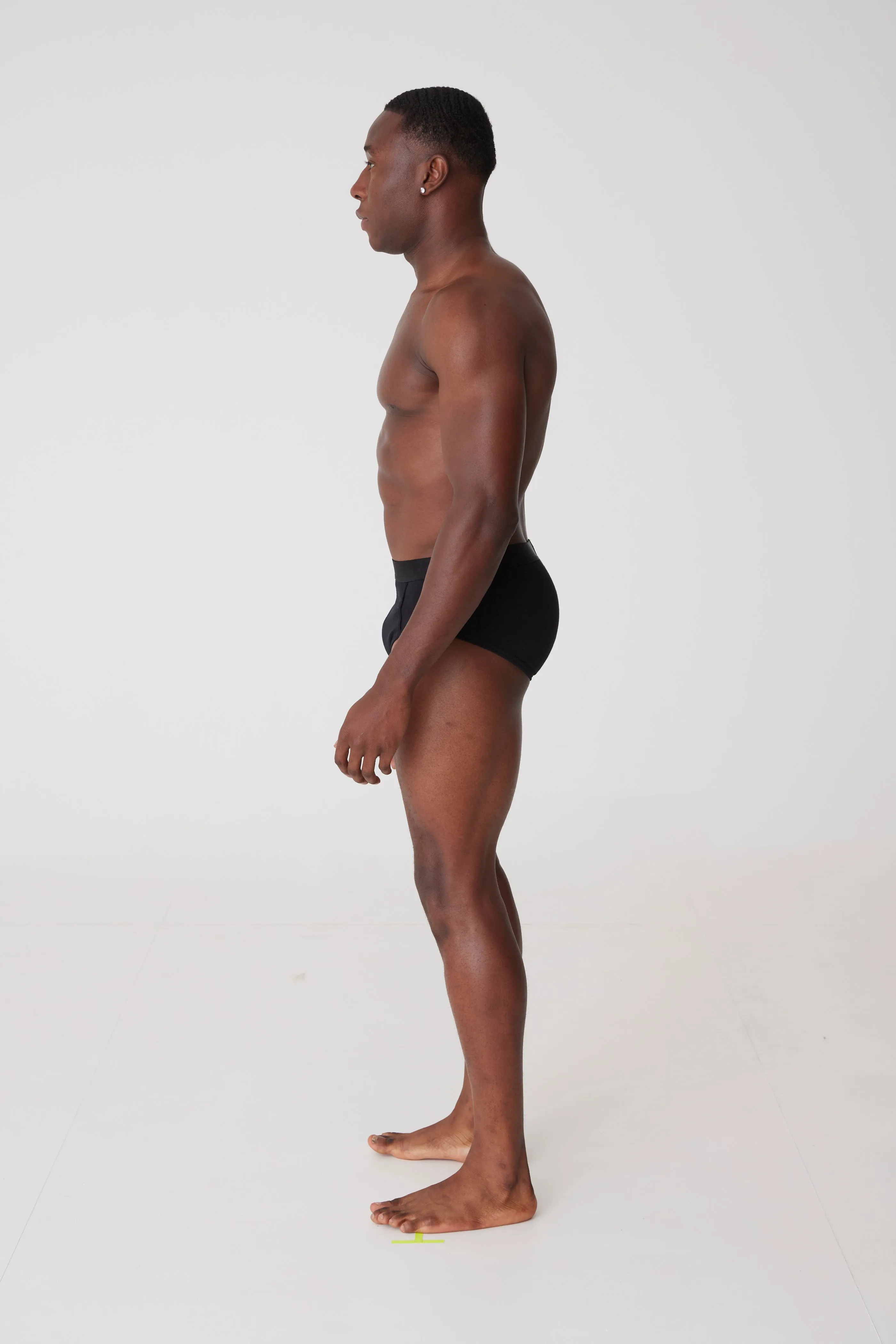 Men's Y Fronts 2 Pack - Black