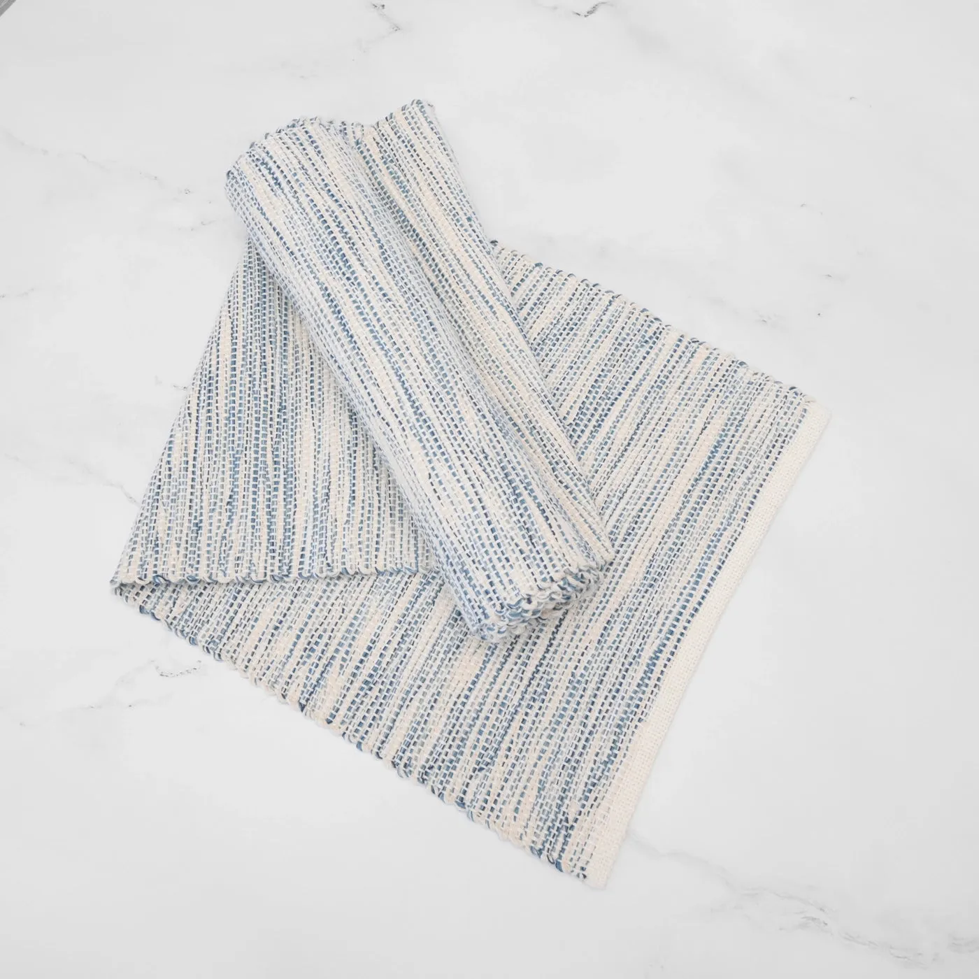Mid Rise Blue Table Runner
