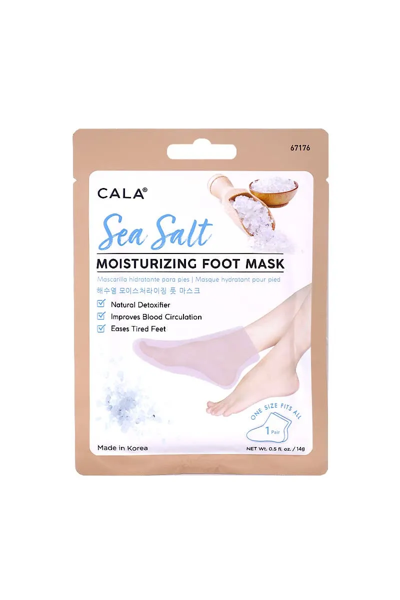 Moisturizing Sea Salt Foot Masks