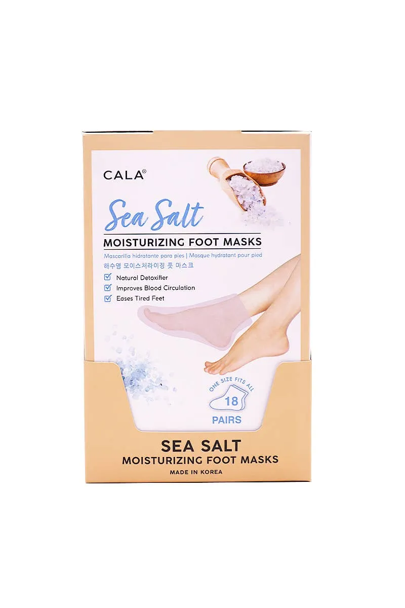 Moisturizing Sea Salt Foot Masks