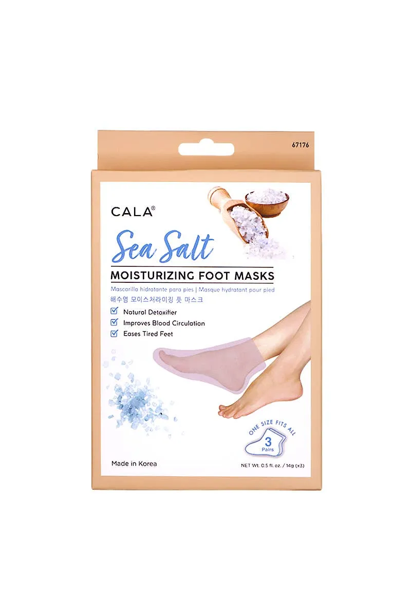 Moisturizing Sea Salt Foot Masks