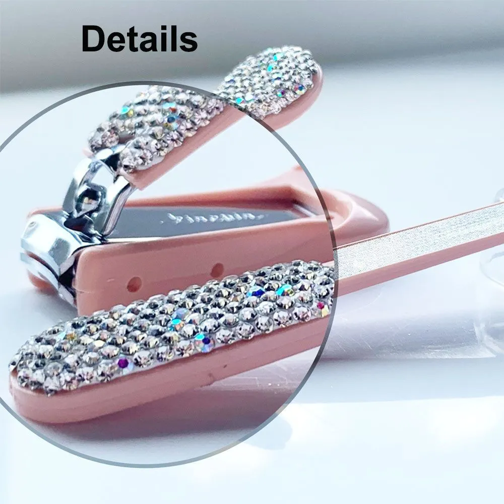Nail Clippers Anti-Splash Household Large Nail Clipper Set Extra Large Nail Clipper Eyebrow Trimmer Set