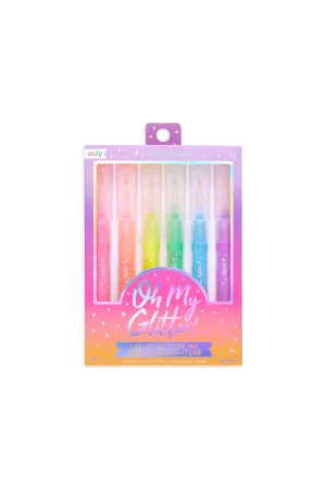 Neon Glitter Highlighters