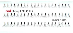 Red Cherry Lashes Under Flares