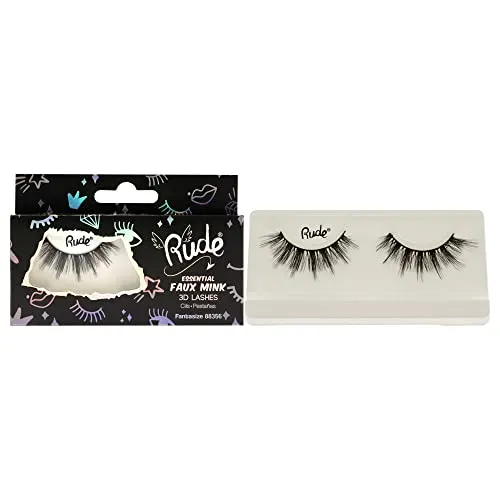 Rude - Essential Faux Mink 3D Lashes - Fantasize